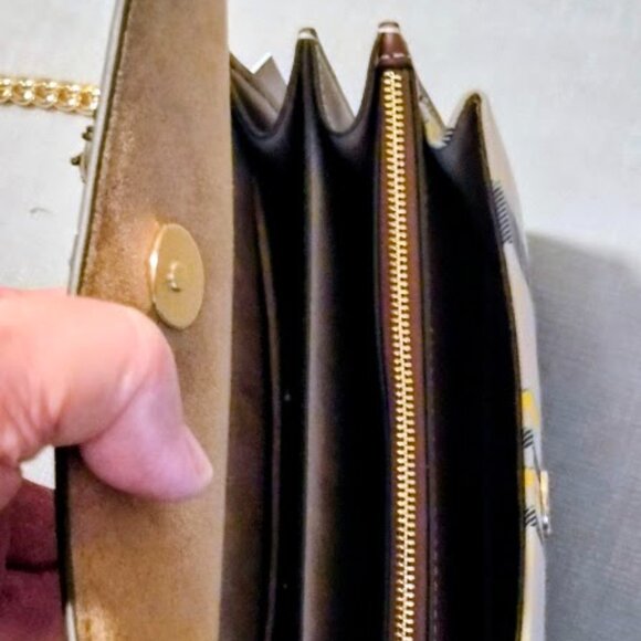 Klare Crossbody Bag With Plaid Print - Picture 9 of 14